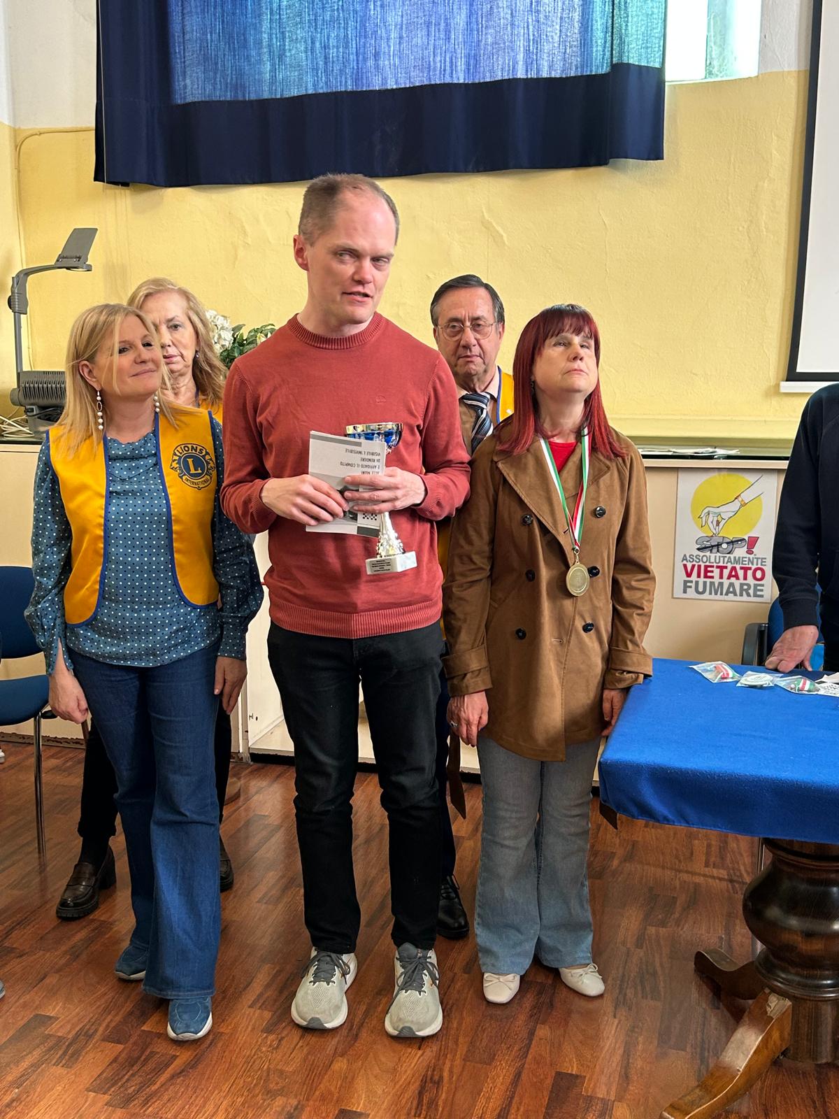 Premiazione di Simone