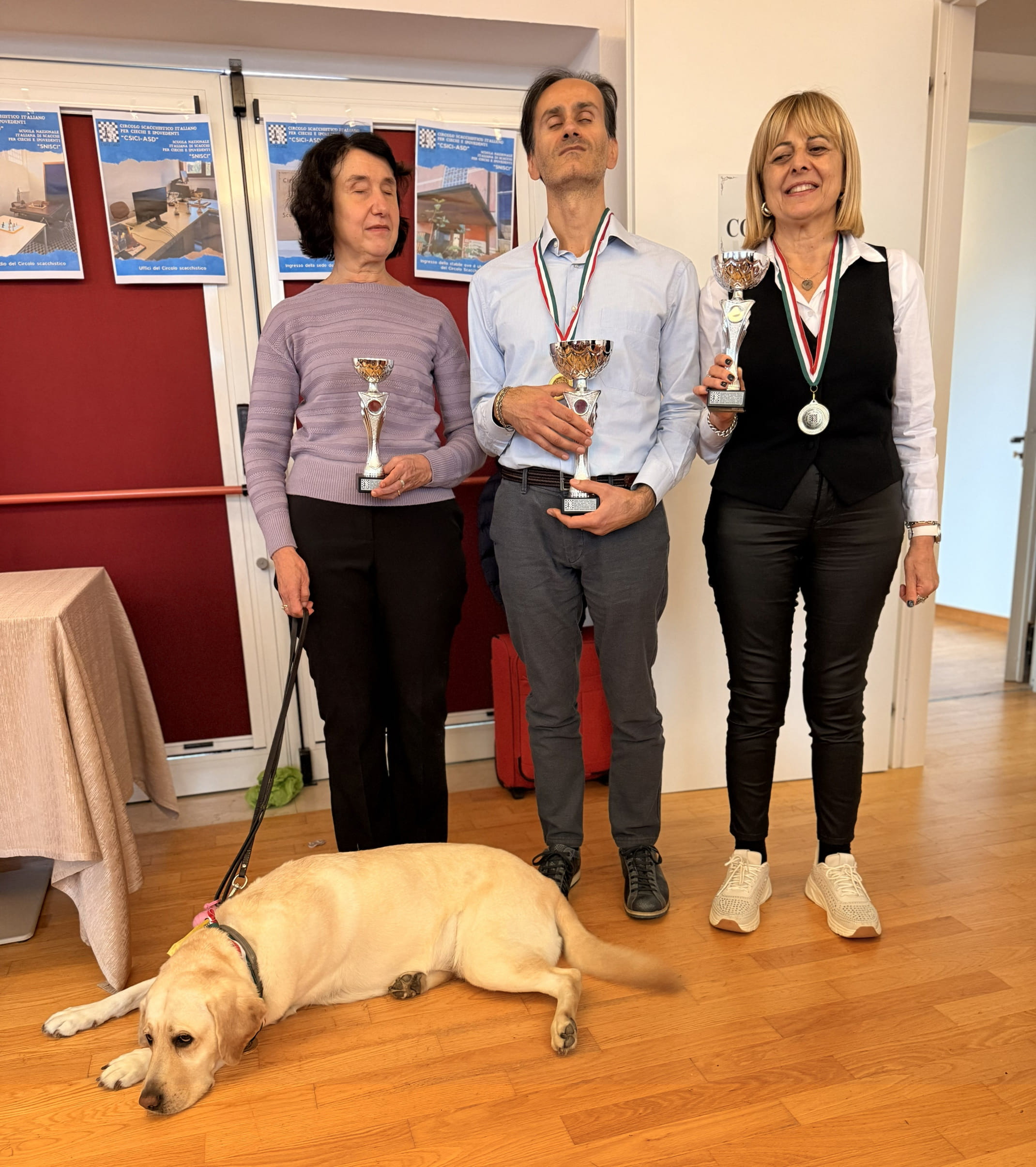 I primi tre classificati della fascia B